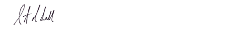 Steve Shell's signature
