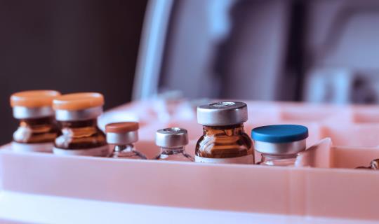 antibiotic vials