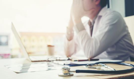 concerned doctor