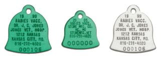 green_bell_rabies_tags